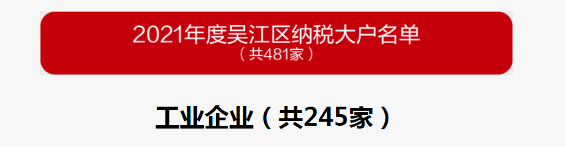 吳江區(qū)百強(qiáng)企業(yè)、納稅大戶，蒙納驅(qū)動(dòng)榜上有名
